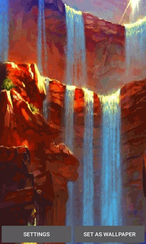Fantasy Waterfall LWP