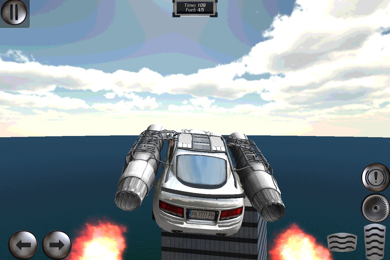 Jet Car - Extreme Jumping