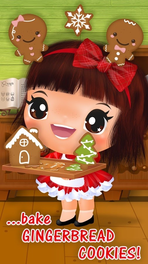 Sweet Little Emma Winterland 2 | Cute Reindeer Care and bake Gingerbread