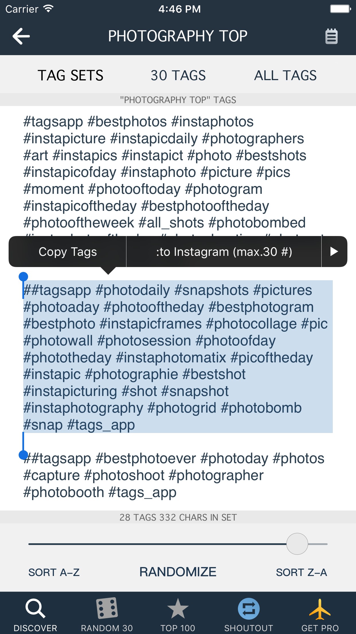 Tags App - Hashtags for Instagram