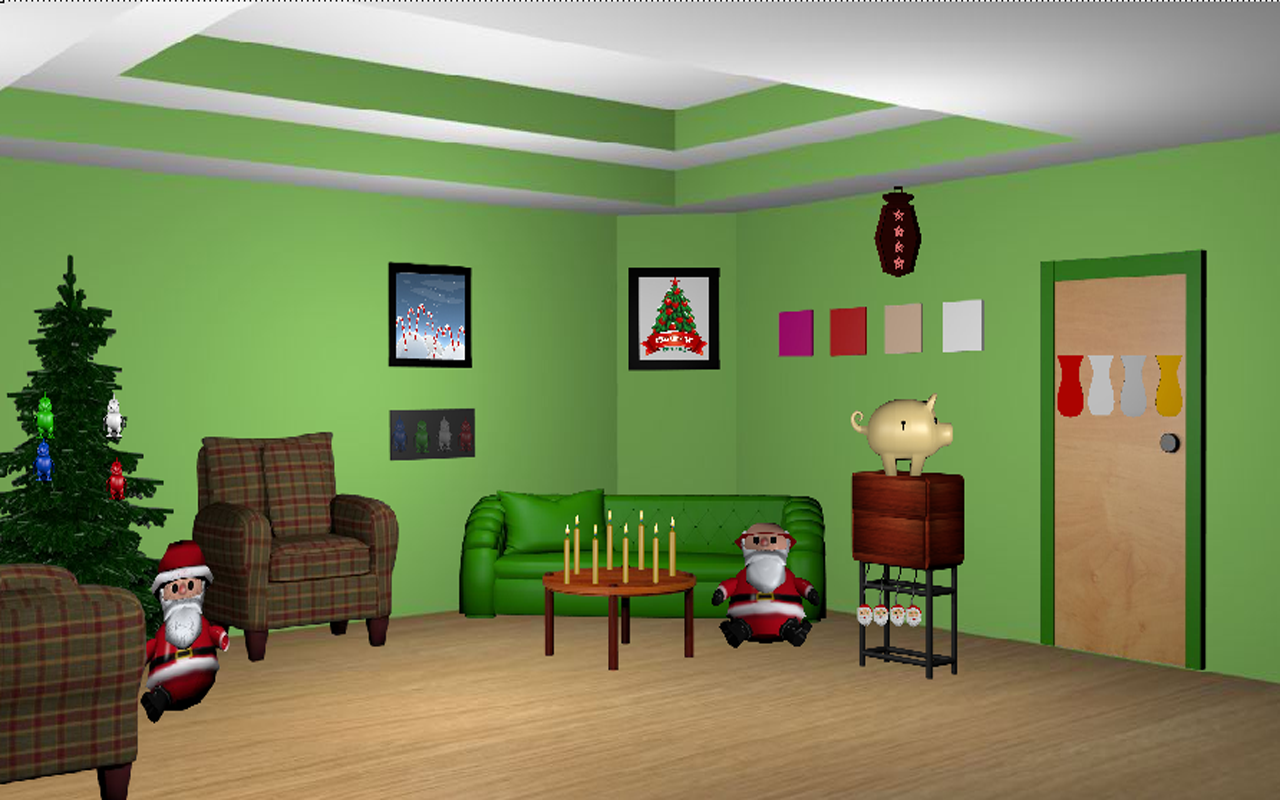 3D Escape Puzzle Christmas Santa