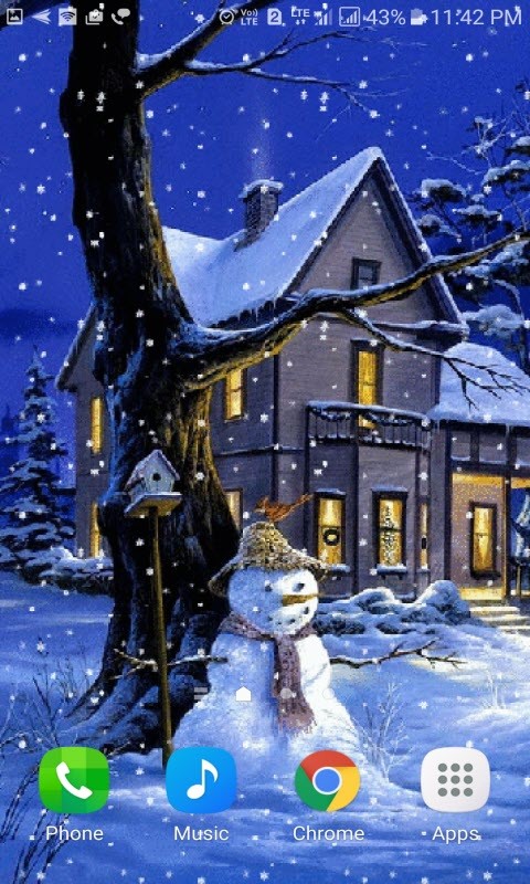 Christmas Snowmen LWP