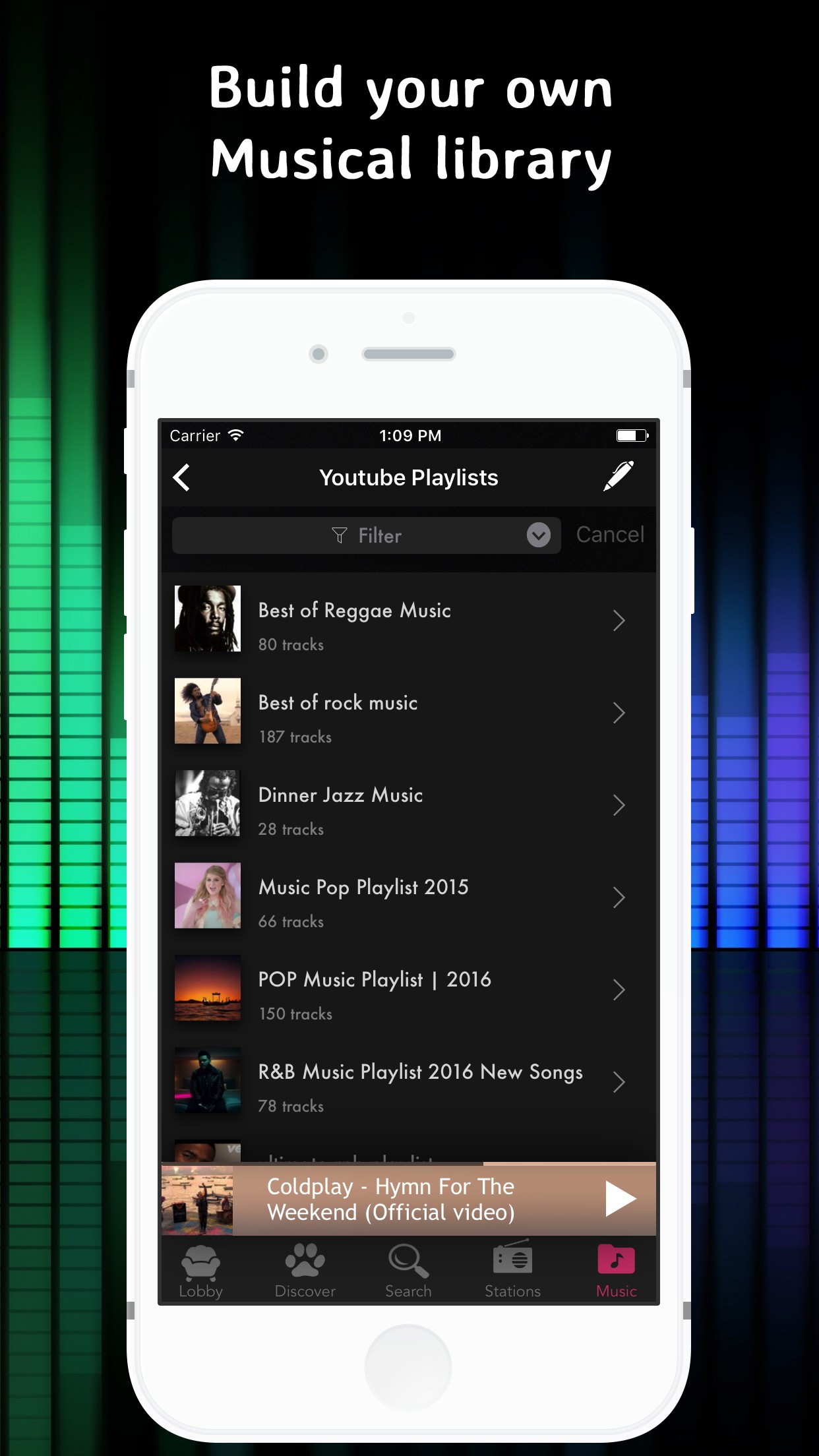 YouZik - Music Player for YouTube
