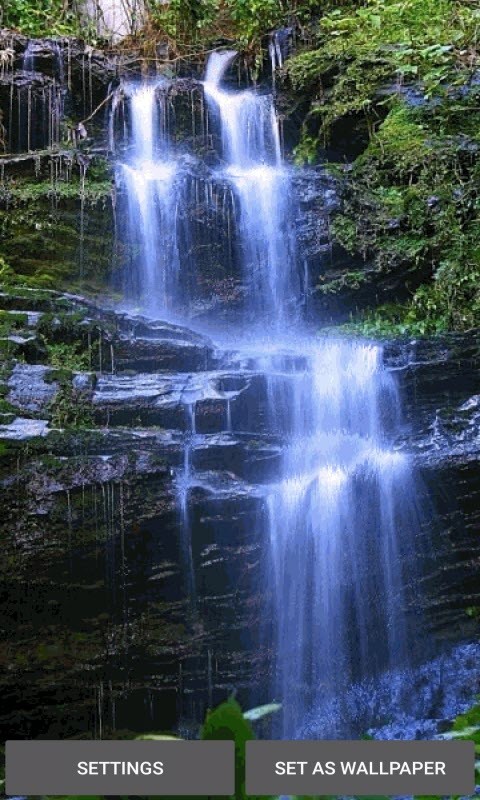 Blue Mountain Waterfall LWP