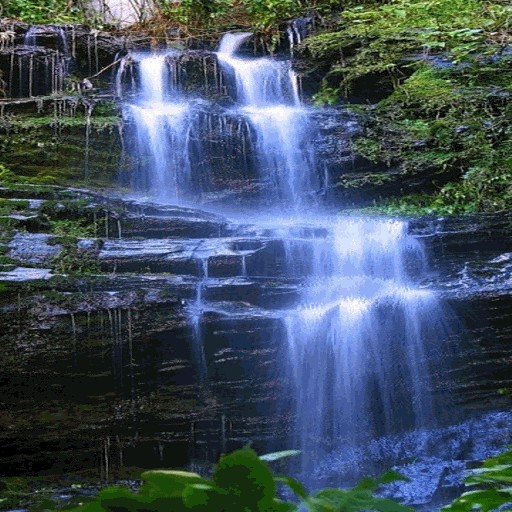 Blue Mountain Waterfall LWP