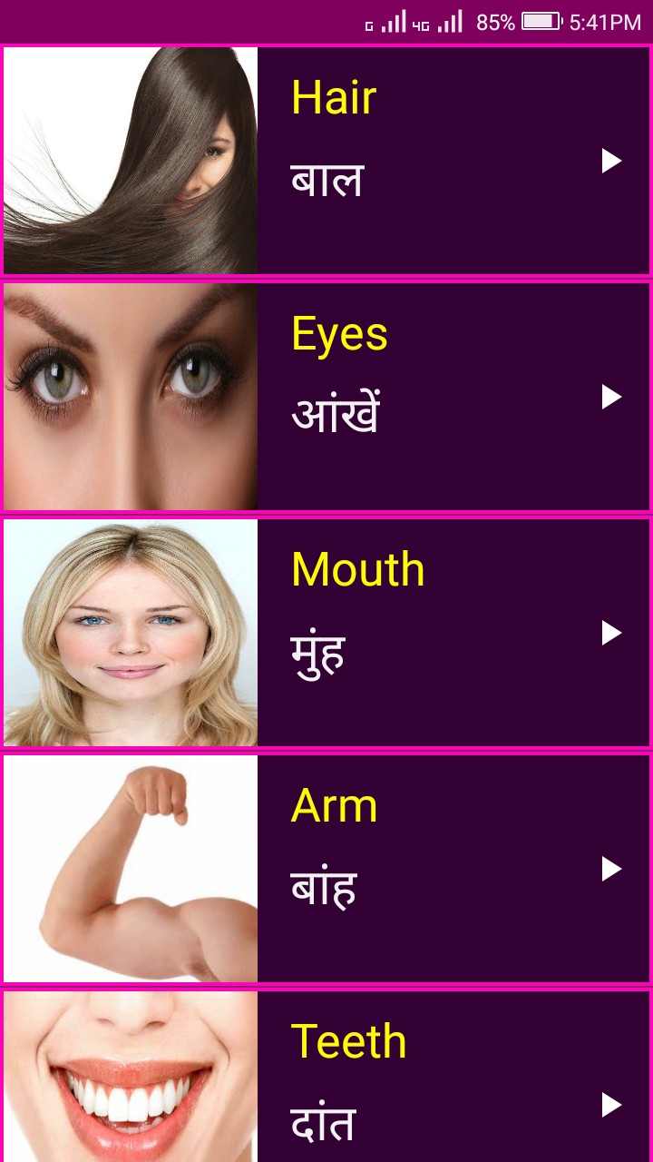 Learn English From Hindi