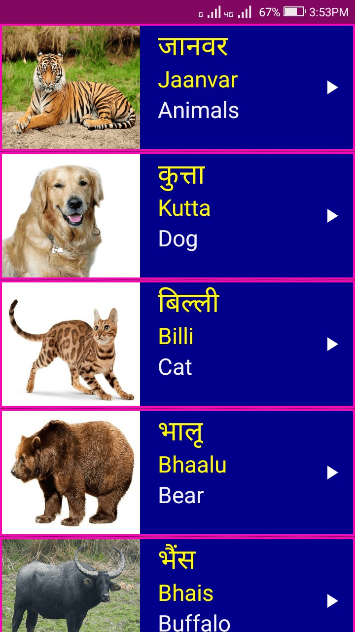 Learn Hindi From English