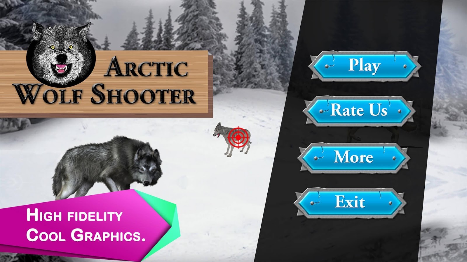 Arctic Wolf Shooter