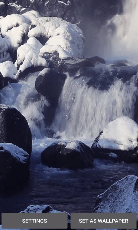 Cold Waterfall LWP