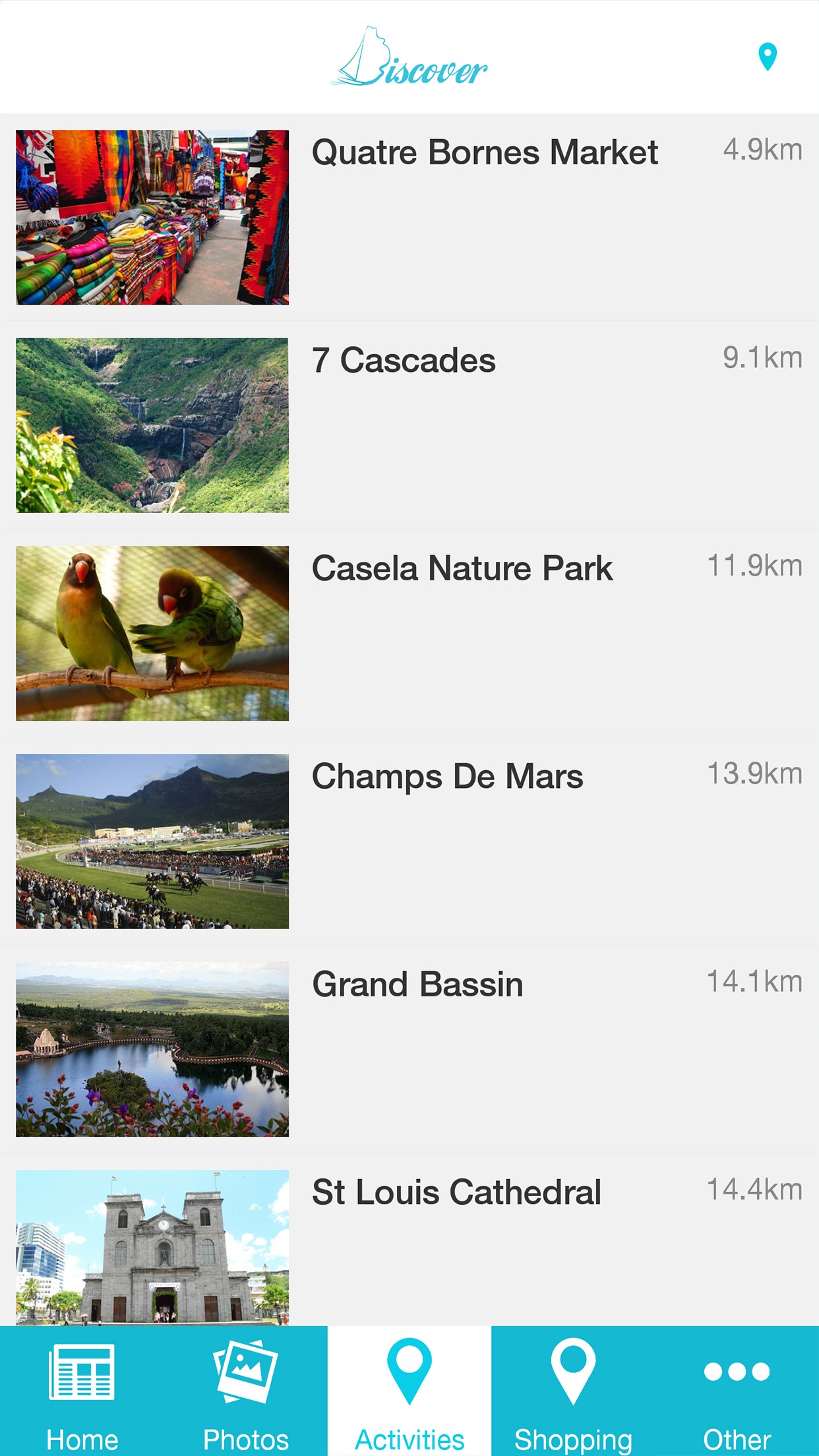 Discover (Mauritius) - Travel Guide App.