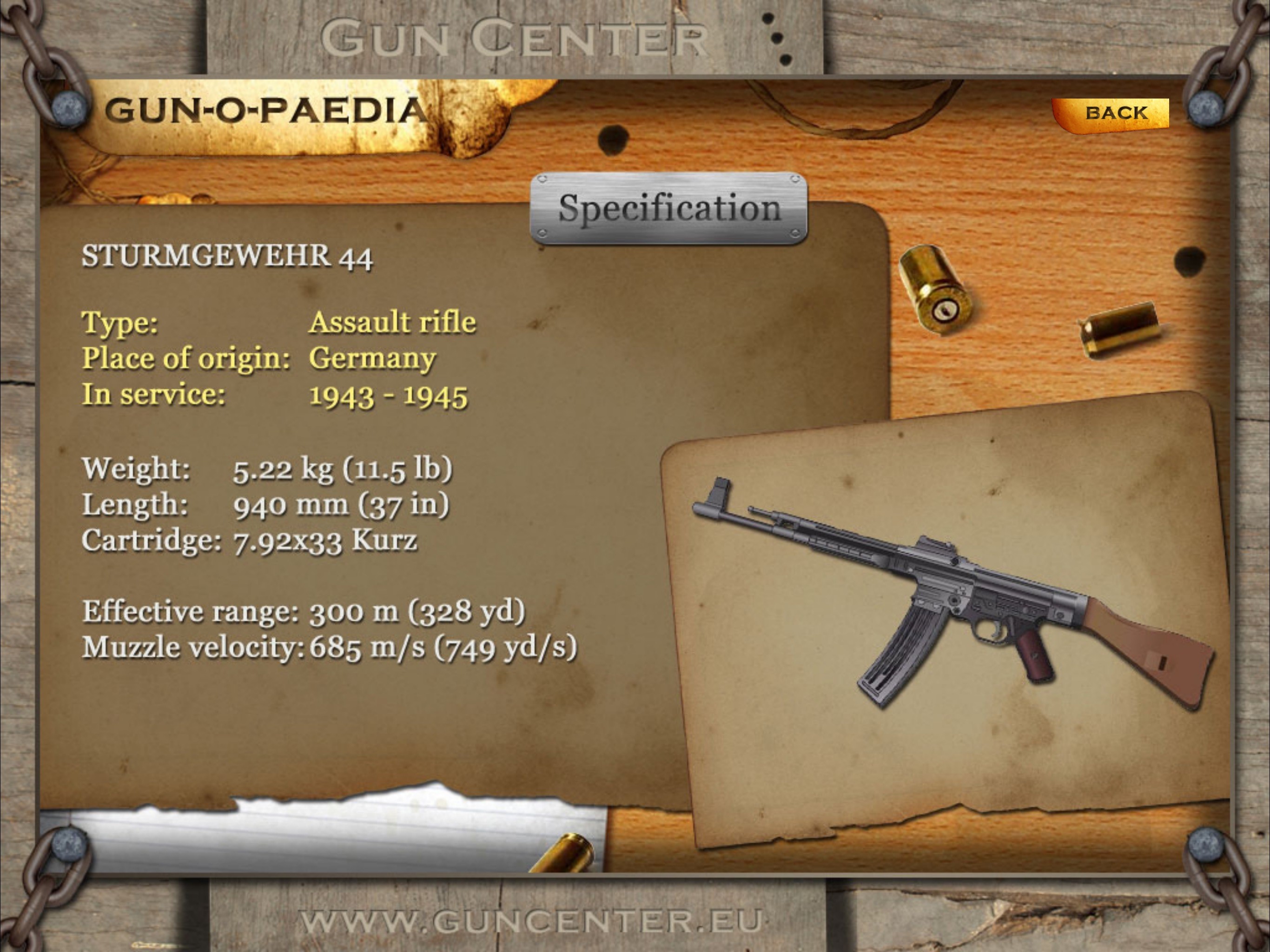 GUN CENTER Ultimate Gun Builder &Rifle Range Games