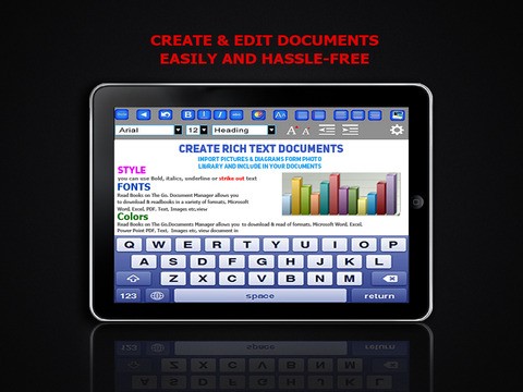 Mobile Office - Word Processor and Reader for Ms Office