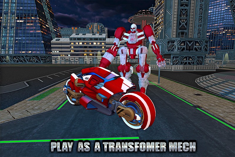 Moto Robot Transformer Hero