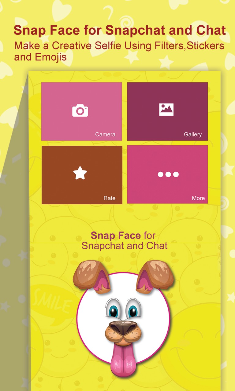 Snap Face for DIY Snap Photo and Chat