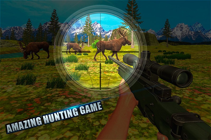Wild Deer Hunt Jungle Sniper