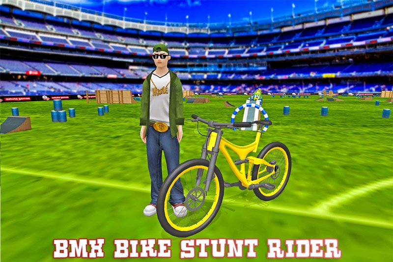 BMX Bicycle Stunt Rider