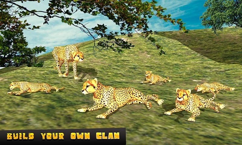 Cheetah Attack Sim