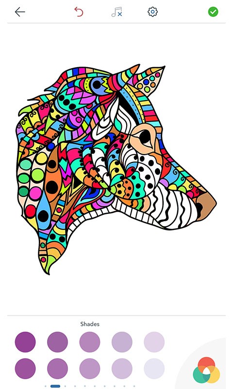Dog Coloring Pages for Adults