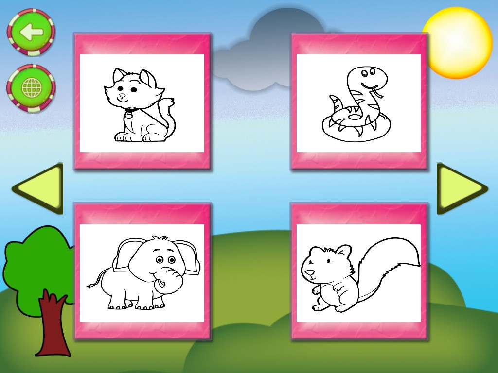 Kids Animal Drawings