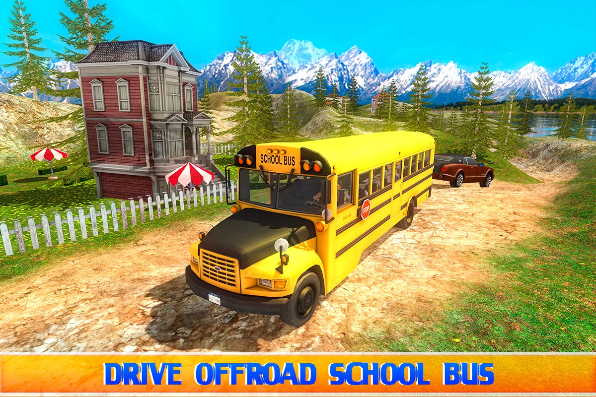 Kids School Bus Driver: SF