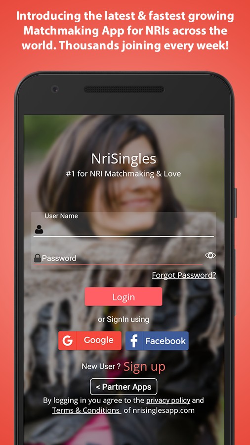 NriSingles - NriMatchmaking App