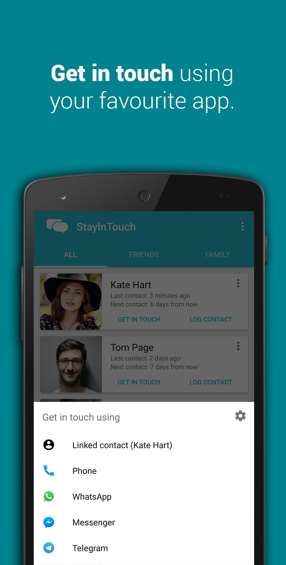 StayInTouch: Call Reminder