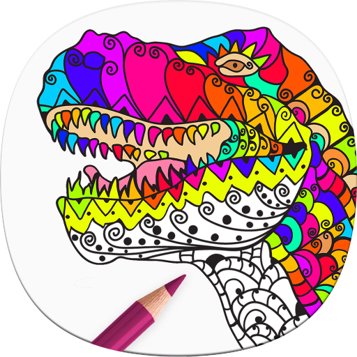 Adult Dinosaur Coloring Pages