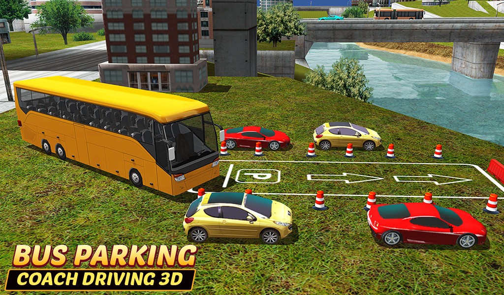 🕹️ Play Bus Parking Game: Free Online School Bus Driving Video Game for  Kids & Adults