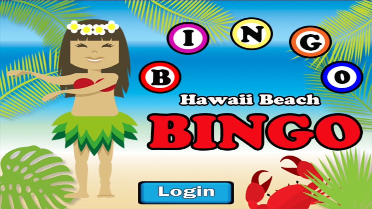 Hawaii Beach Bingo