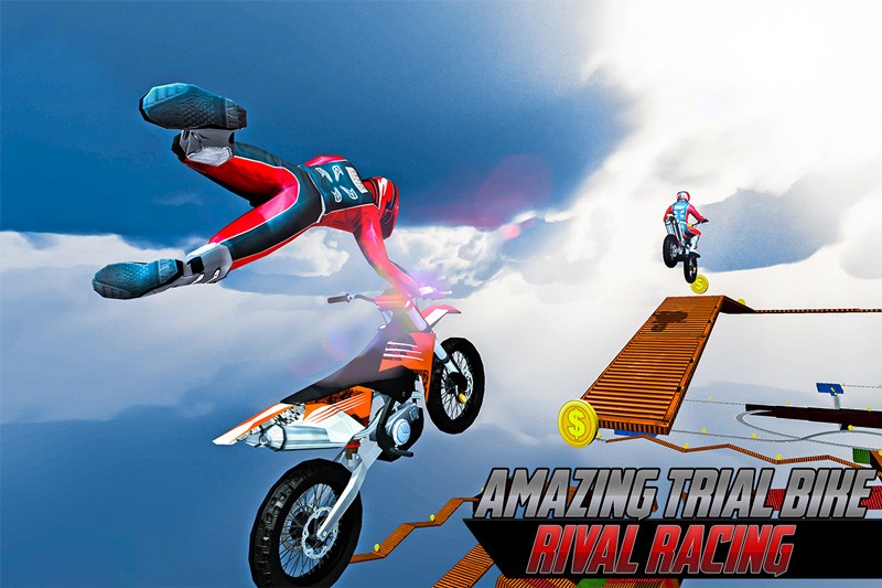 Jogo Impossible Moto Bike Track Stunts no Jogos 360