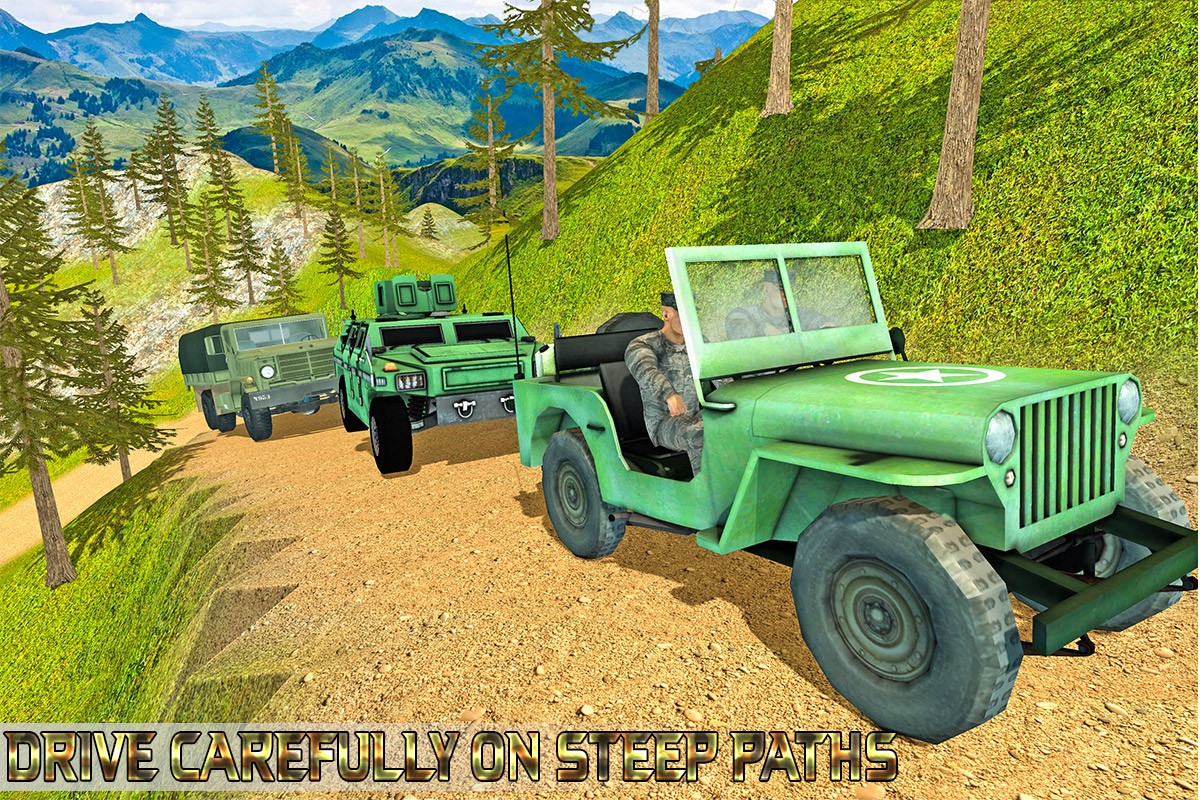 Offroad US Army Transport