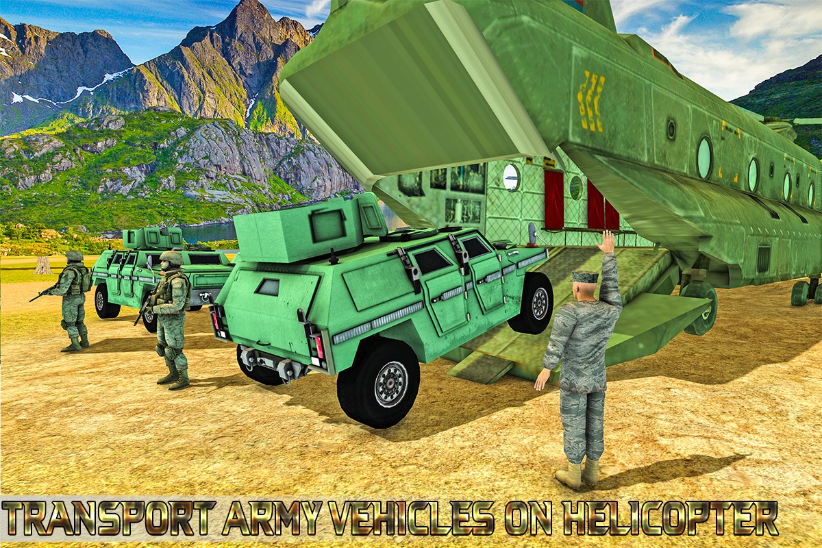 Offroad US Army Transport