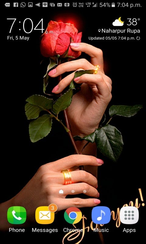 Valentine Rose LWP