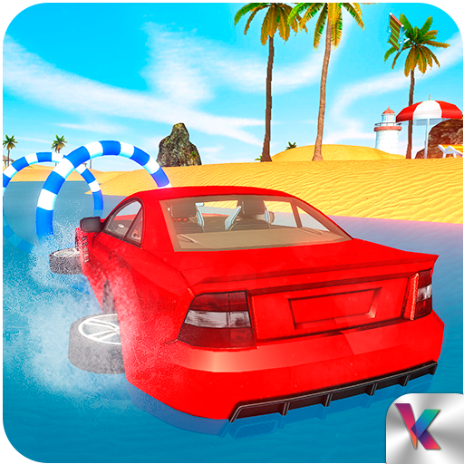 Water Surfer Beach Car Racing