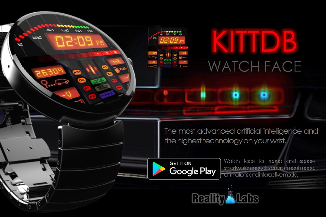 KittDB - Watch Face