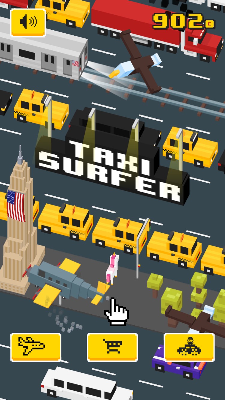 Taxi Surfer - Endless Arcade Jumper