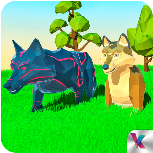 Wolf Simulator Fantasy Jungle