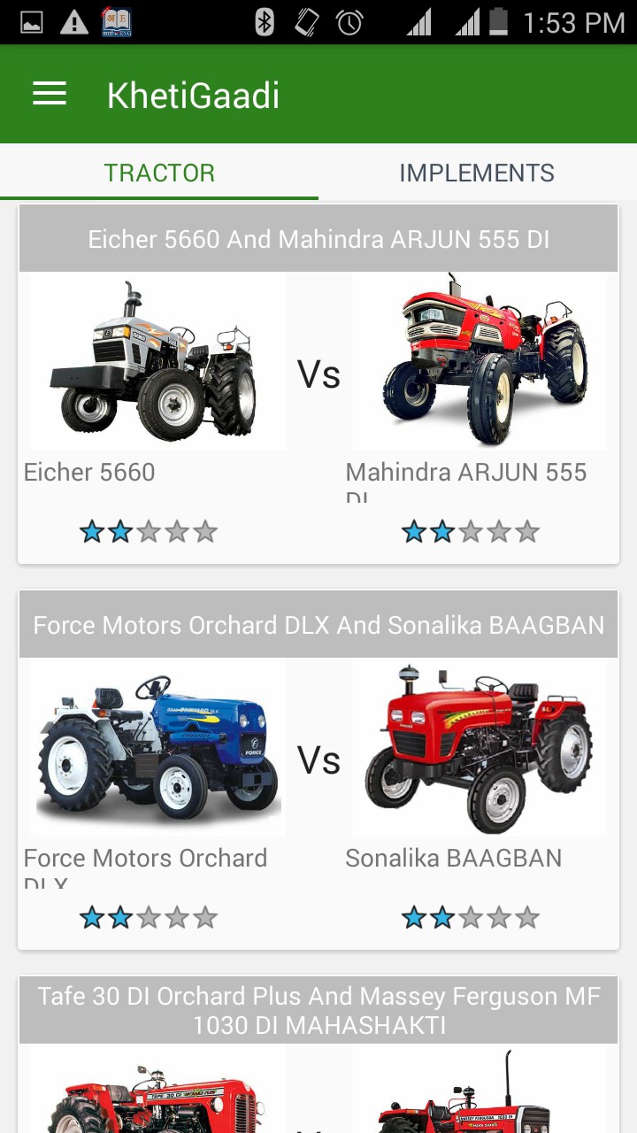 New & Old Tractors- KhetiGaadi