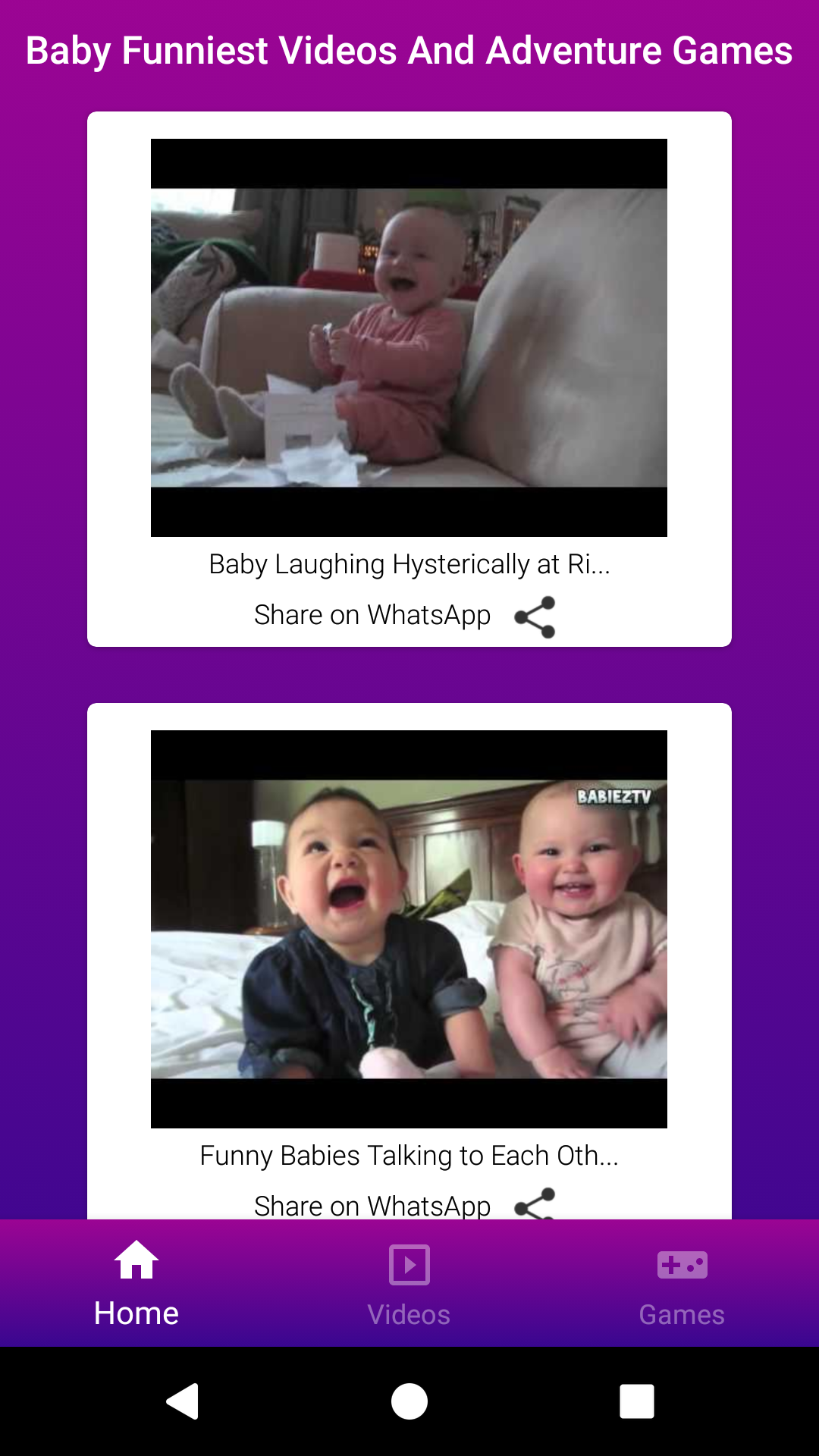 Baby Funniest Videos