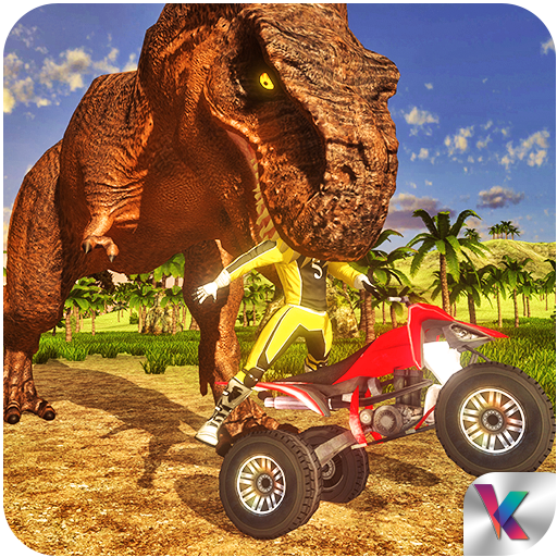 Dino World Quad Bike Race - Jurassic Adventure