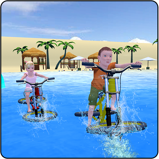 Kids Bicycle Water Surfer Racing