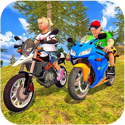 Kids Uphill Offroad Motorbike Racing Driver