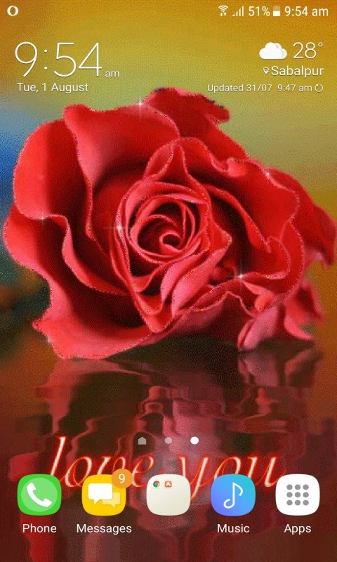Lovely Rose Shine LWP