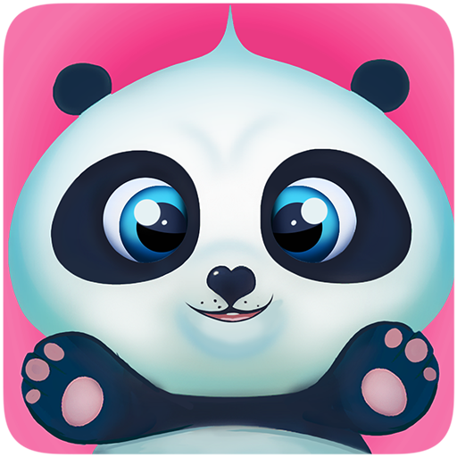 Pu - Cute giant panda bear, pet care game