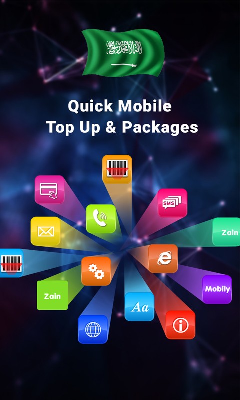 Quick Mobile Topup & Packages - Saudi Arabia