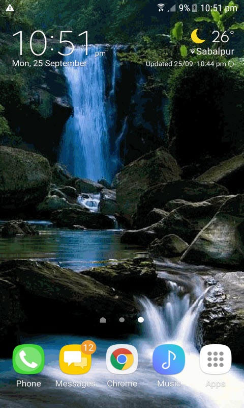 Beautiful Waterfall LWP