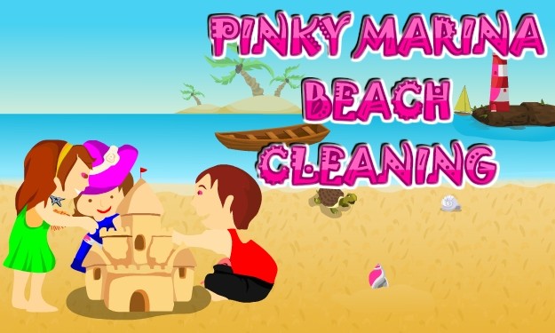 Pinky Marina Beach Cleaning