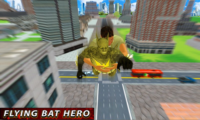 Flying Bat Hero City Rescue
