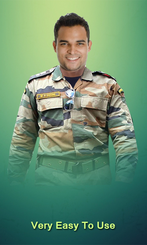 Indian Army Photo Uniform Editor - Army Suit maker