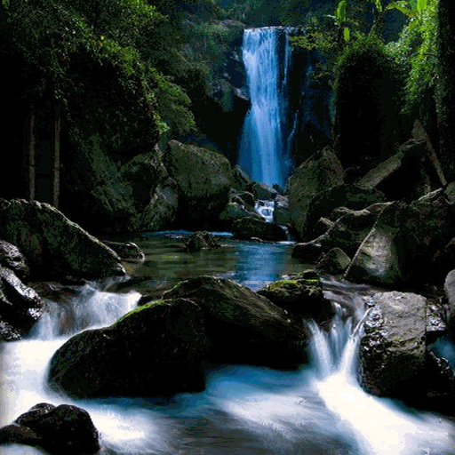 Mountain Waterfall Live Wallpaper